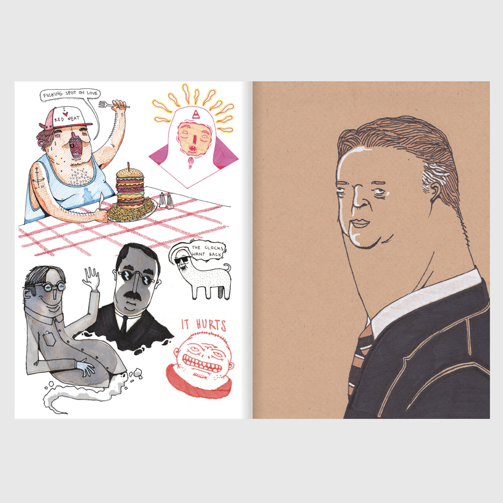 Various Drawings Vol 1 A5 Zine