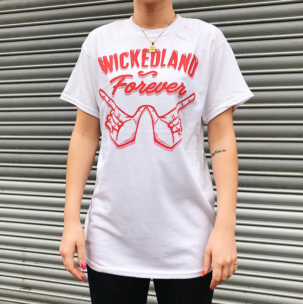 Wickedland Forever - Red on White