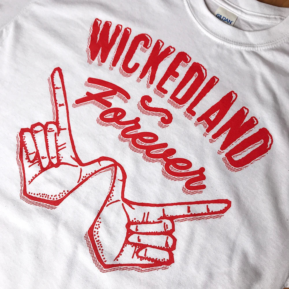 Wickedland Forever - Red on White