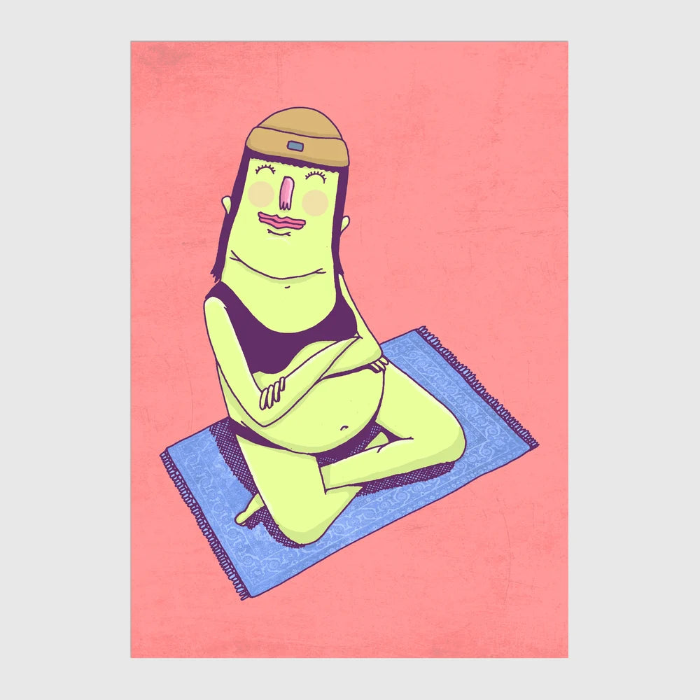 Belly A6 Postcard