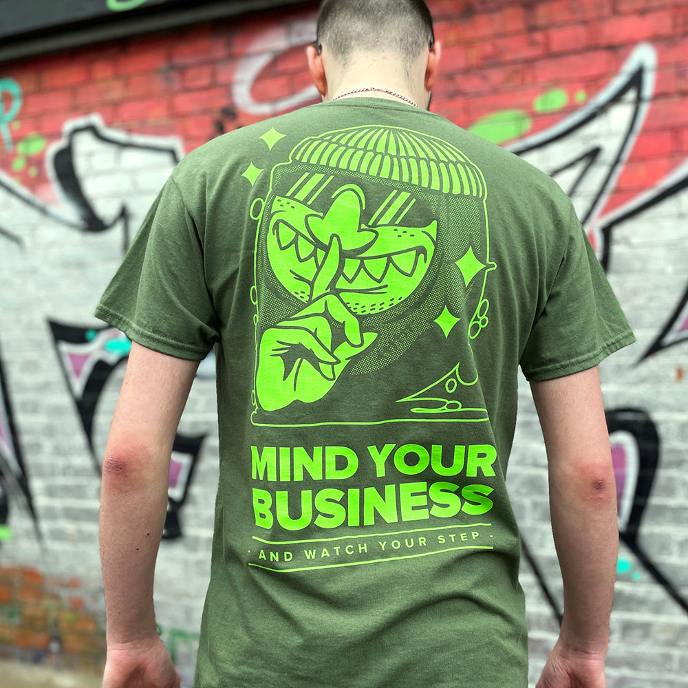 Mind Your Business - Green on Green