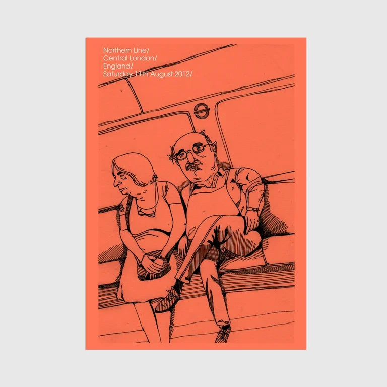 Northern Line A4 Print