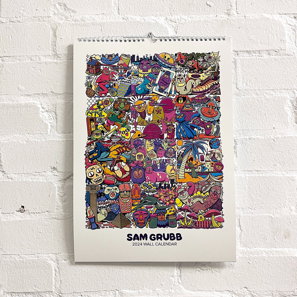 A3 2024 Wall Calendar
