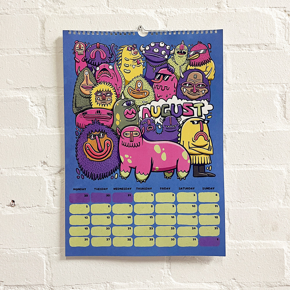 A3 2024 Wall Calendar