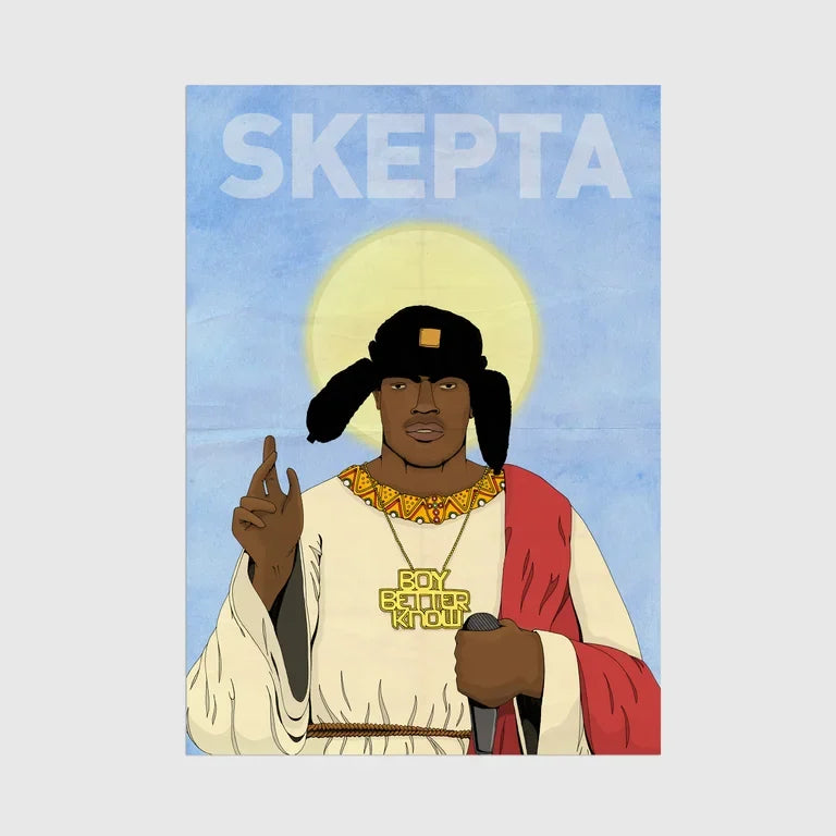 Skepta A4 Print