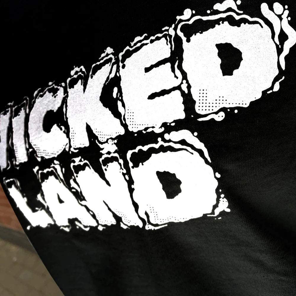 Wickedland Slime Logo - White on Black