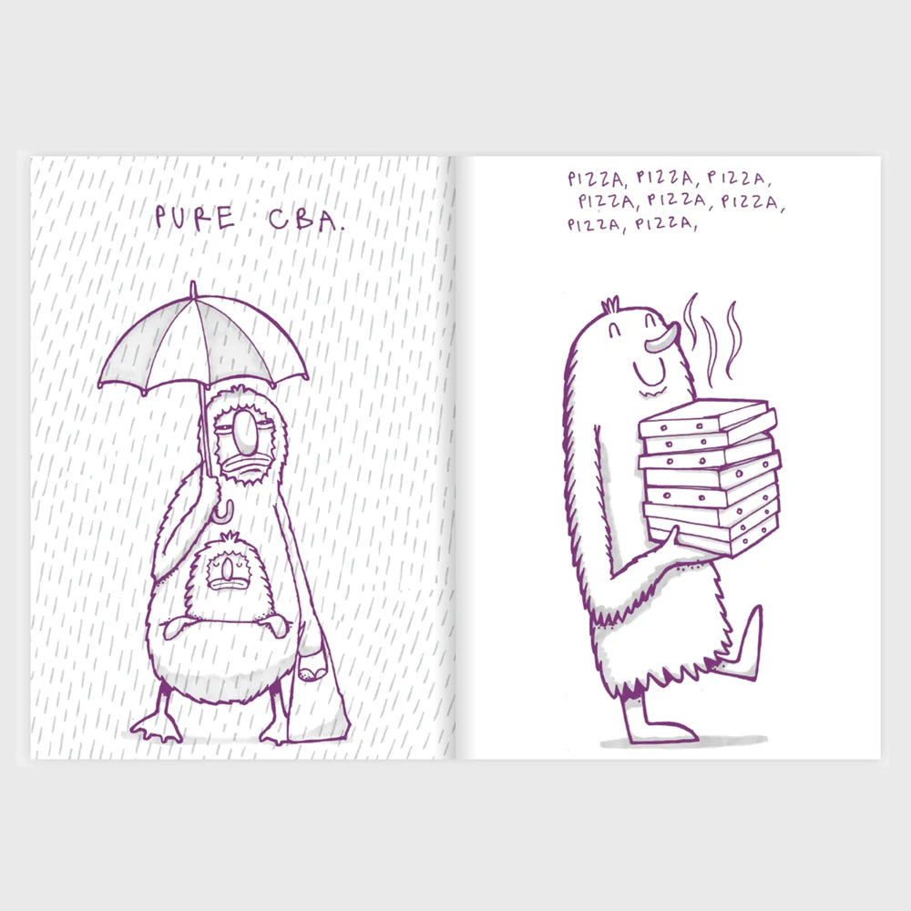 Monsters A5 Zine